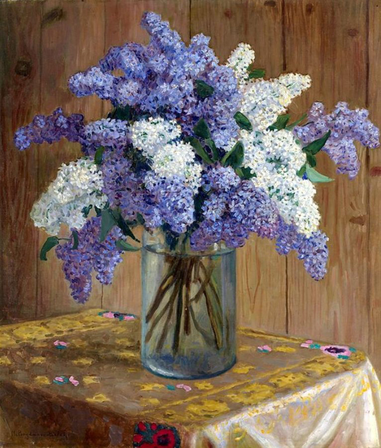 still life with lilacs